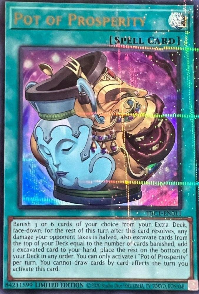 Normal Spell, Spell, The Pot Collection, Ultra Rare, Unlimited Pot of Prosperity [TBC1-EN011] Ultra Rare - Trading Card World