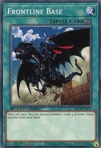 1st Edition, Common, Continuous Spell, Speed Duel: Battle City Box, Spell Frontline Base [SBCB-EN075] Common - Trading Card World