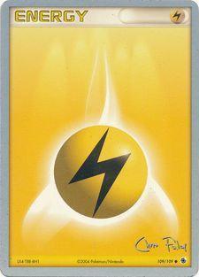 109, Basic Energy, Common, Normal, World Championships 2004 Lightning Energy (109/109) (Blaziken Tech - Chris Fulop) [World Championships 2004] - Trading Card World
