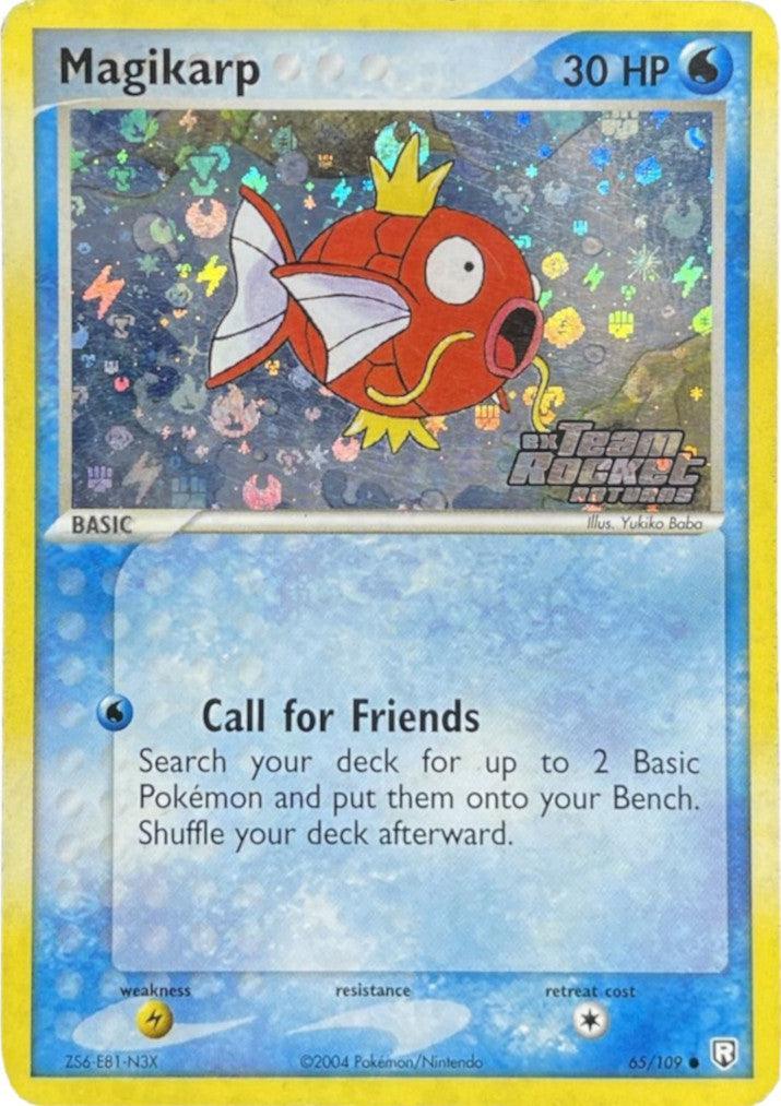 65, Common, EX: Team Rocket Returns, Lightning[×2], Reverse Holofoil, Water Magikarp (65/109) (Stamped) [EX: Team Rocket Returns] - Trading Card World