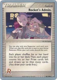 86, Normal, Supporter, Uncommon, World Championships 2005 Rocket's Admin. (86/109) (King of the West - Michael Gonzalez) [World Championships 2005] - Trading Card World