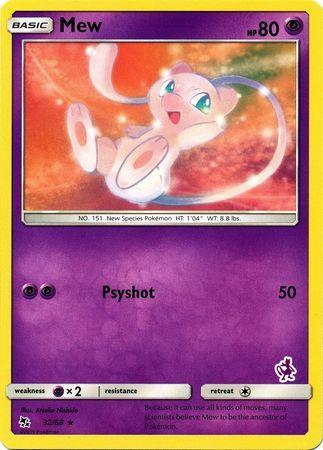 32, Battle Academy 2020, Normal, Promo, Psychic, Psychic[×2] Mew (32/68) (Mewtwo Deck) [Battle Academy 2020] - Trading Card World