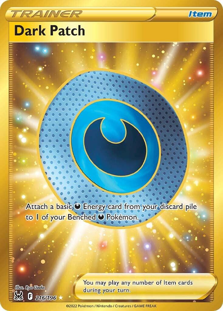 216, Holofoil, Item, Secret Rare, Sword & Shield: Lost Origin Dark Patch (216/196) [Sword & Shield: Lost Origin] - Trading Card World