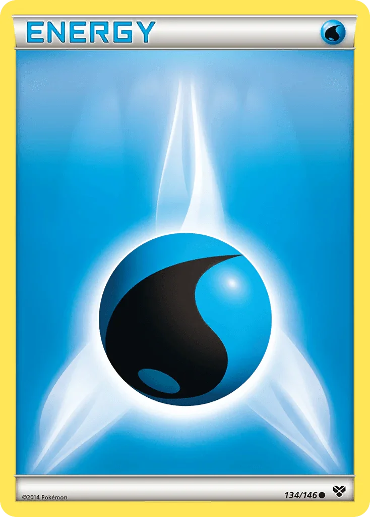 134, Common, Normal, Water, XY: Base Set Water Energy (134/146) [XY: Base Set] - Trading Card World