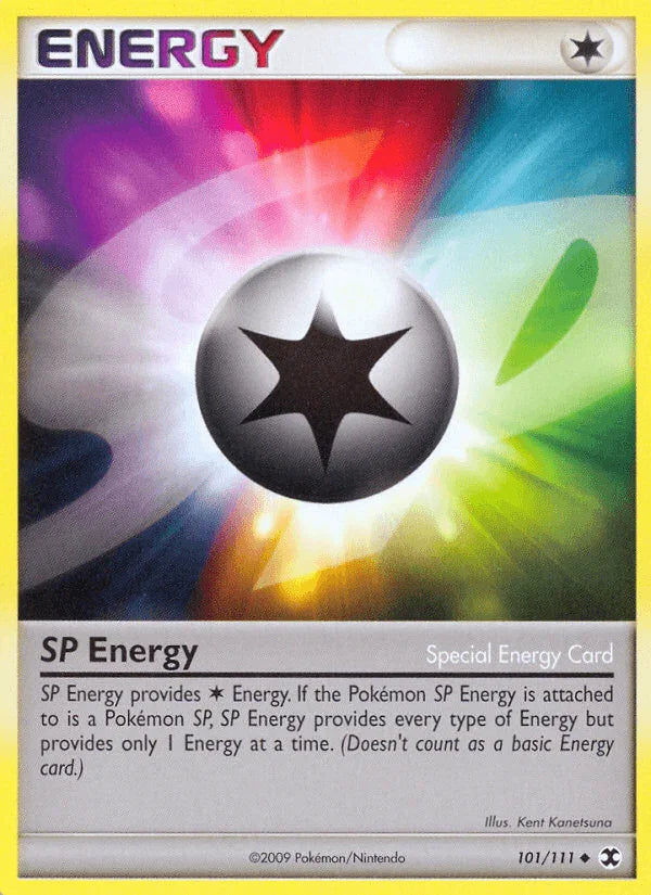 Colorless, Normal, Platinum: Rising Rivals, Reverse Holofoil, Uncommon SP Energy (101/111) [Platinum: Rising Rivals] - Trading Card World