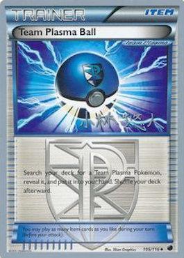 105, Item, Normal, Uncommon, World Championships 2014 Team Plasma Ball (105/116) (Plasma Power - Haruto Kobayashi) [World Championships 2014] - Trading Card World