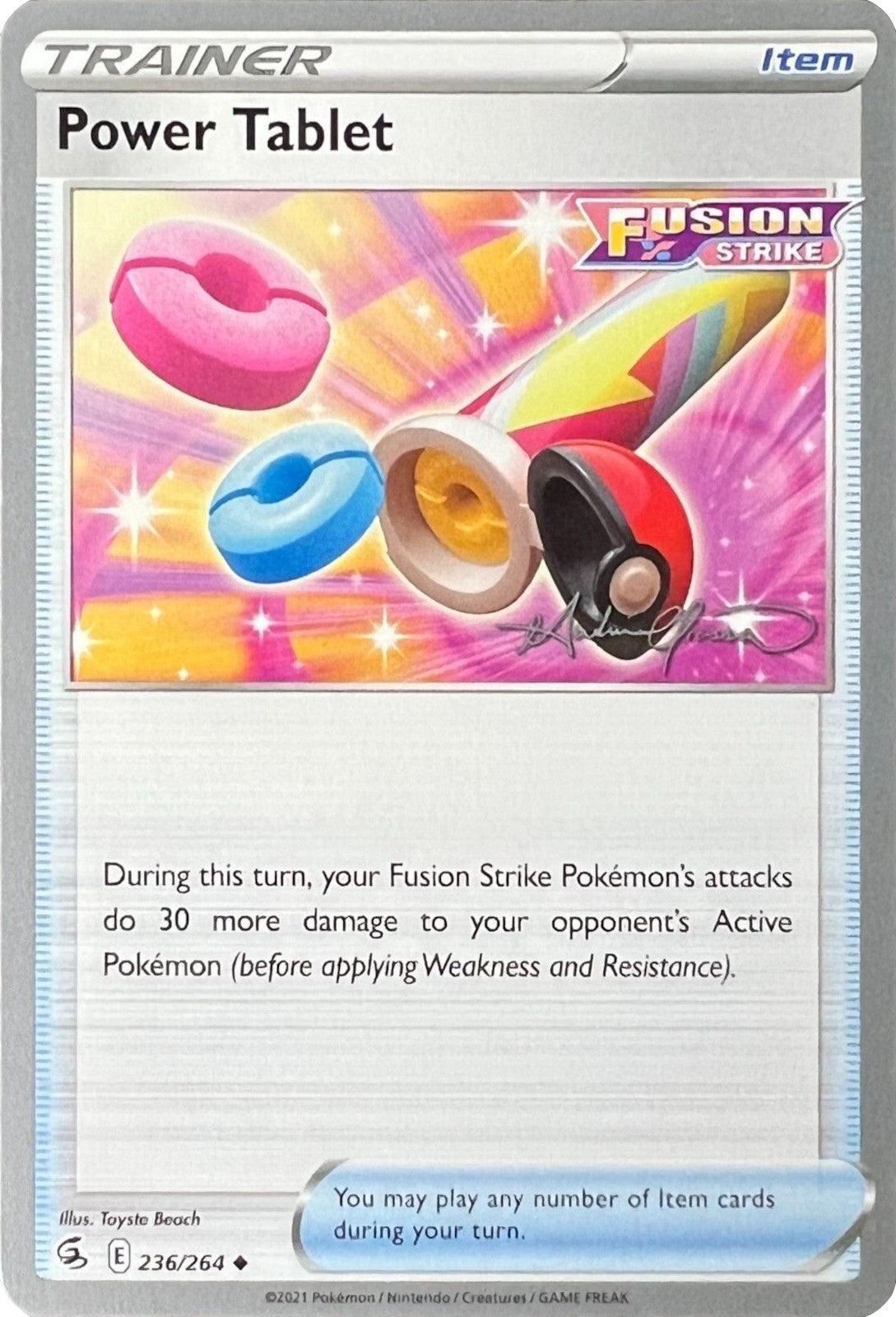 236, Item, Normal, Uncommon, World Championships 2022 Power Tablet (236/264) (The Shape of Mew - Andre Chiasson) [World Championships 2022] - Trading Card World