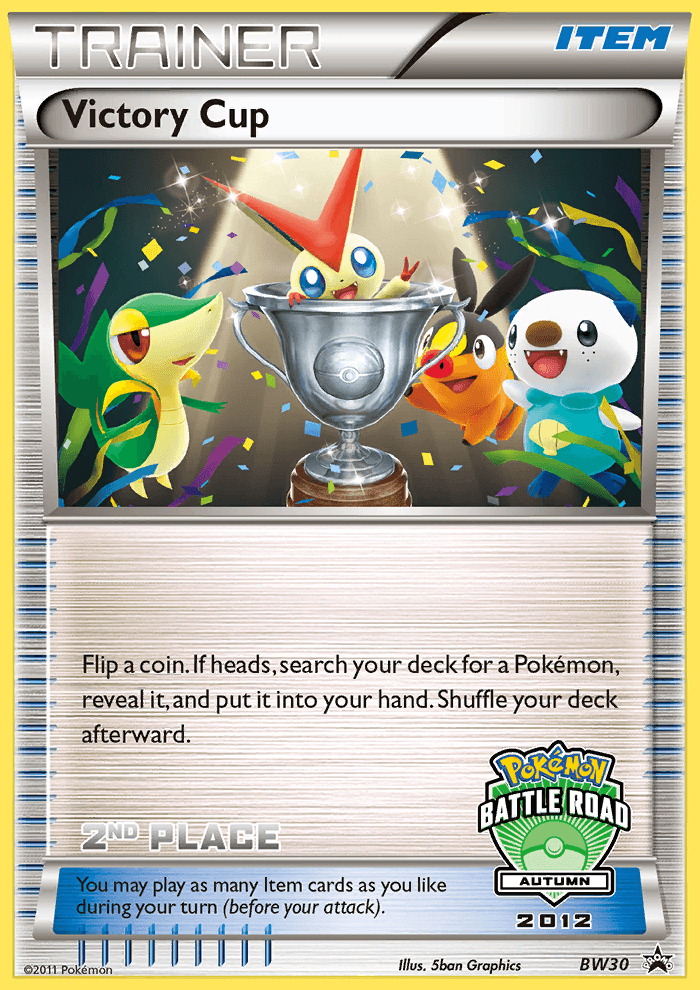 Black & White: Black Star Promos, BW30, Holofoil, Item, Promo Victory Cup (BW30) (2nd - Autumn 2012) [Black & White: Black Star Promos] - Trading Card World