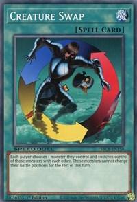 1st Edition, Common, Normal Spell, Speed Duel: Battle City Box, Spell Creature Swap [SBCB-EN159] Common - Trading Card World