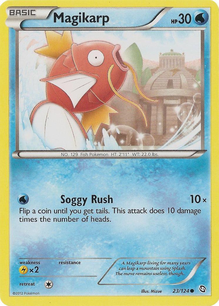23, Black & White: Dragons Exalted, Common, Lightning[×2], Normal, Reverse Holofoil, Water Magikarp (23/124) [Black & White: Dragons Exalted] - Trading Card World
