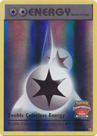 90, Colorless, Promo, Reverse Holofoil, XY: Evolutions Double Colorless Energy (90/108) (Oceania Championship Promo) [XY: Evolutions] - Trading Card World