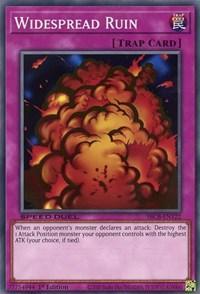 1st Edition, Common, Normal Trap, Speed Duel: Battle City Box, Trap Widespread Ruin [SBCB-EN122] Common - Trading Card World