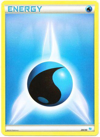 28, Normal, Promo, Water, XY: Trainer Kit 3 - Suicune Water Energy (28/30) [XY: Trainer Kit 3 - Suicune] - Trading Card World