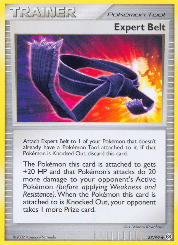 87, Item, Normal, Platinum: Arceus, Reverse Holofoil, Uncommon Expert Belt (87/99) [Platinum: Arceus] - Trading Card World