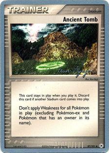 87, Normal, Stadium, Uncommon, World Championships 2004 Ancient Tomb (87/101) (Team Rushdown - Kevin Nguyen) [World Championships 2004] - Trading Card World