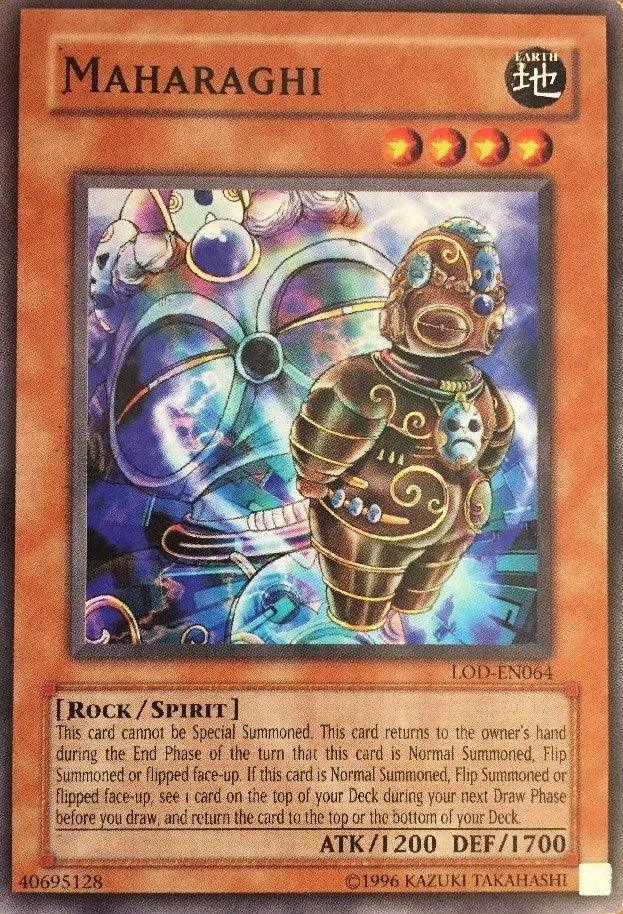 Earth, Legacy of Darkness, Rock, Short Print, Spirit Monster, Unlimited Maharaghi [LOD-EN064] Short Print - Trading Card World