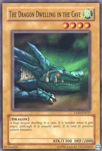Common, Dragon, Legacy of Darkness, Normal Monster, Unlimited, Wind The Dragon Dwelling in the Cave [LOD-EN037] Common - Trading Card World