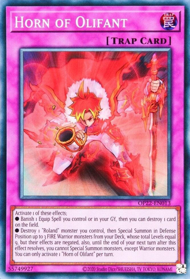 Normal Trap, OTS Tournament Pack 22, Super Rare, Trap, Unlimited Horn of Olifant [OP22-EN013] Super Rare - Trading Card World