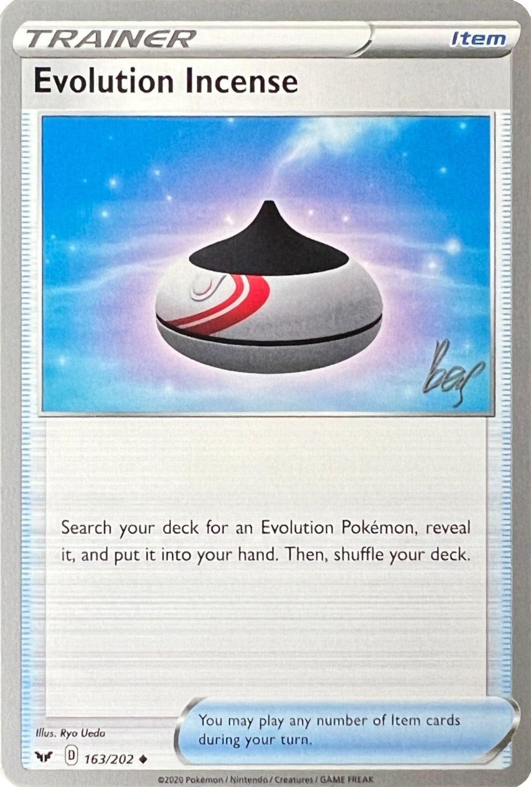 163, Item, Normal, Uncommon, World Championships 2022 Evolution Incense (163/202) (Cheryl Again - Sebastian Lashmet) [World Championships 2022] - Trading Card World