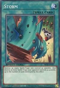 1st Edition, Common, Normal Spell, Speed Duel: Battle City Box, Spell Storm [SBCB-EN191] Common - Trading Card World
