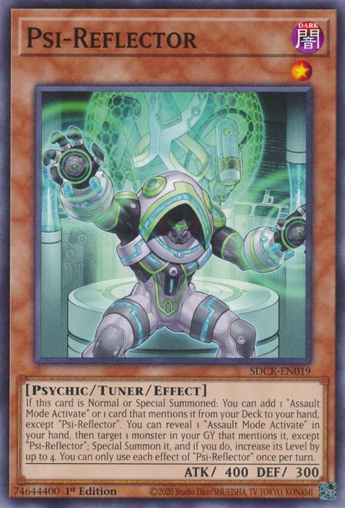 1st Edition, Common, Dark, Psychic, Structure Deck: The Crimson King, Turner/Effect Monster Psi-Reflector [SDCK-EN019] Common - Trading Card World