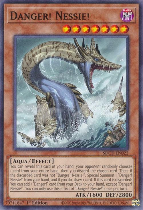 1st Edition, Aqua, Common, Dark, Effect Monster, Structure Deck: The Crimson King Danger! Nessie! [SDCK-EN022] Common - Trading Card World