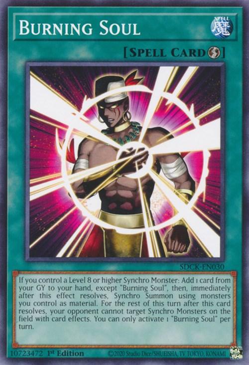 1st Edition, Common, Quick-Play Spell, Spell, Structure Deck: The Crimson King Burning Soul [SDCK-EN030] Common - Trading Card World