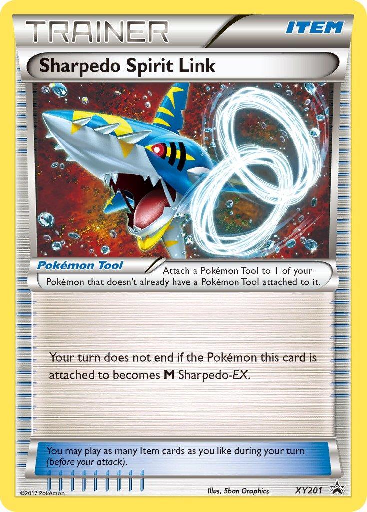Item, Normal, Promo, XY201, XY: Black Star Promos Sharpedo Spirit Link (XY201) [XY: Black Star Promos] - Trading Card World