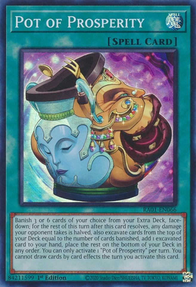 1st Edition, Normal Spell, Rarity Collection (25th Anniversary Edition), Spell, Super Rare Pot of Prosperity [RA01-EN066] Super Rare - Trading Card World