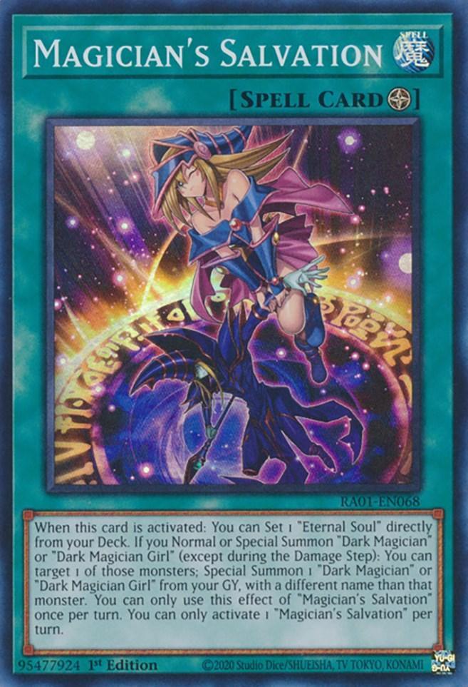 1st Edition, Field Spell, Rarity Collection (25th Anniversary Edition), Spell, Super Rare Magician's Salvation [RA01-EN068] Super Rare - Trading Card World