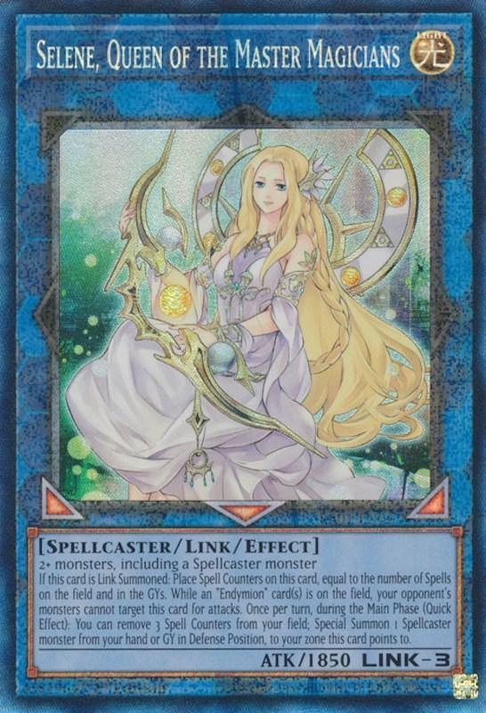 1st Edition, Light, Link/Effect Monster, Prismatic Collector's Rare, Rarity Collection (25th Anniversary Edition), Spellcaster Selene, Queen of the Master Magicians [RA01-EN047] Prismatic Collector's Rare - Trading Card World