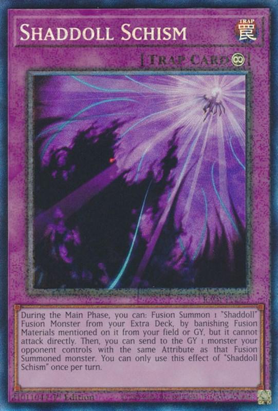 1st Edition, Continuous Trap, Prismatic Collector's Rare, Rarity Collection (25th Anniversary Edition), Trap Shaddoll Schism [RA01-EN077] Prismatic Collector's Rare - Trading Card World