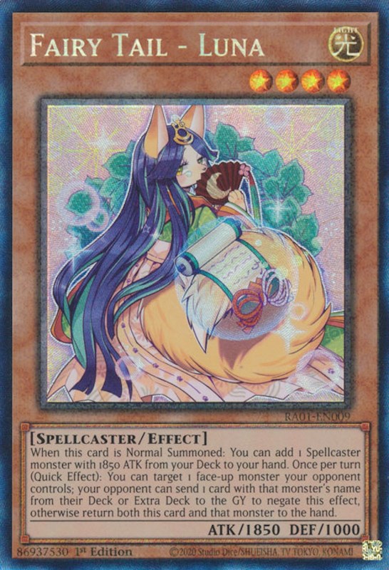 Fairy Tail - Luna [RA01-EN009] Prismatic Collector's Rare