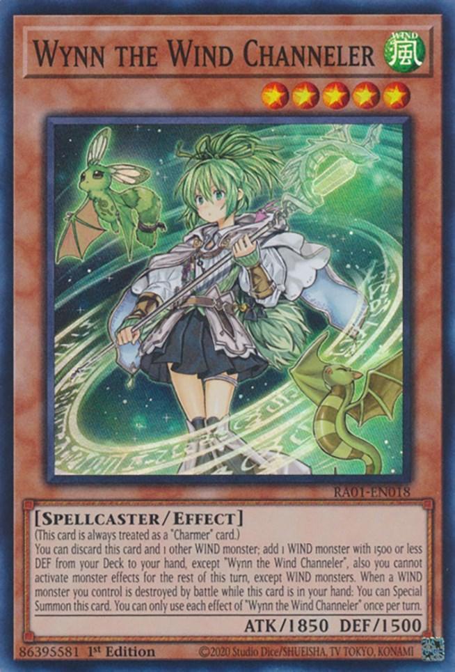 1st Edition, Effect Monster, Rarity Collection (25th Anniversary Edition), Spellcaster, Super Rare, Wind Wynn the Wind Channeler [RA01-EN018] Super Rare - Trading Card World