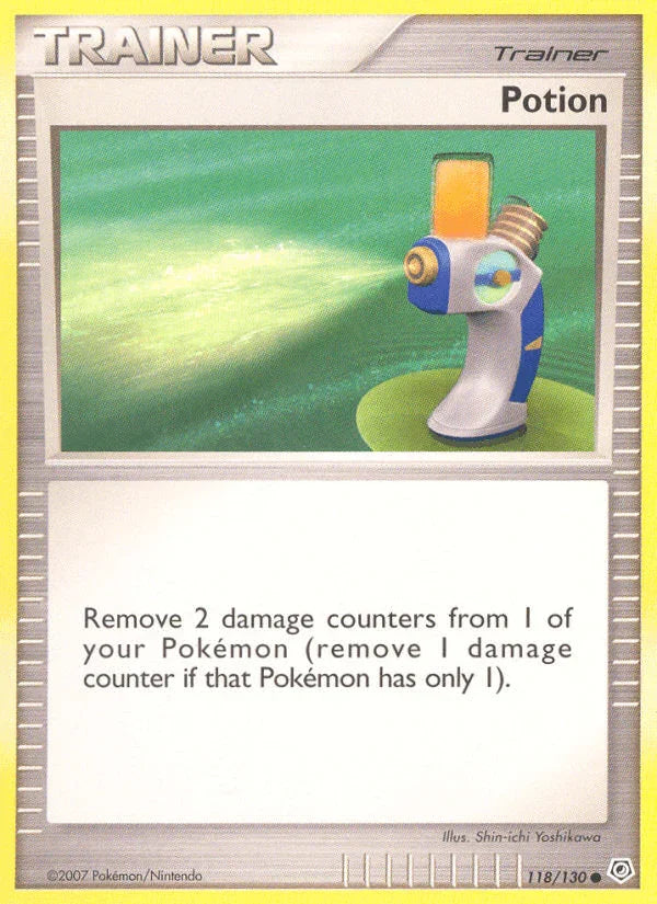 118, Common, Diamond & Pearl: Base Set, Item, Normal, Reverse Holofoil Potion (118/130) [Diamond & Pearl: Base Set] - Trading Card World