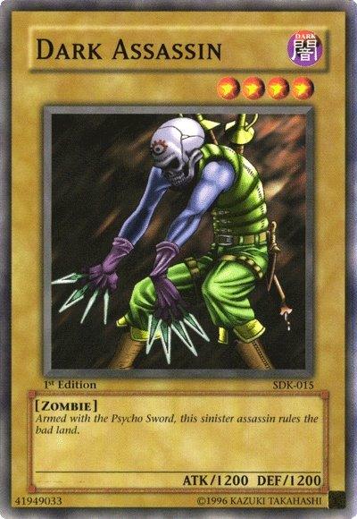 1st Edition, Common, Dark, Normal Monster, Starter Deck: Kaiba, Unlimited, Zombie Dark Assailant [SDK-015] Common - Trading Card World