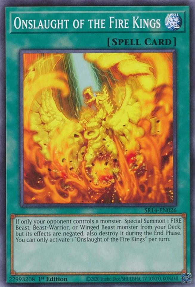 1st Edition, Common, Normal Spell, Spell, Structure Deck: Fire Kings Onslaught of the Fire Kings [SR14-EN026] Common - Trading Card World