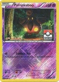 56, Dx2, F-20, Promo, Psychic, Reverse Holofoil, XY: Base Set Pumpkaboo (56/146) (League Promo) (4th Place) [XY: Base Set] - Trading Card World