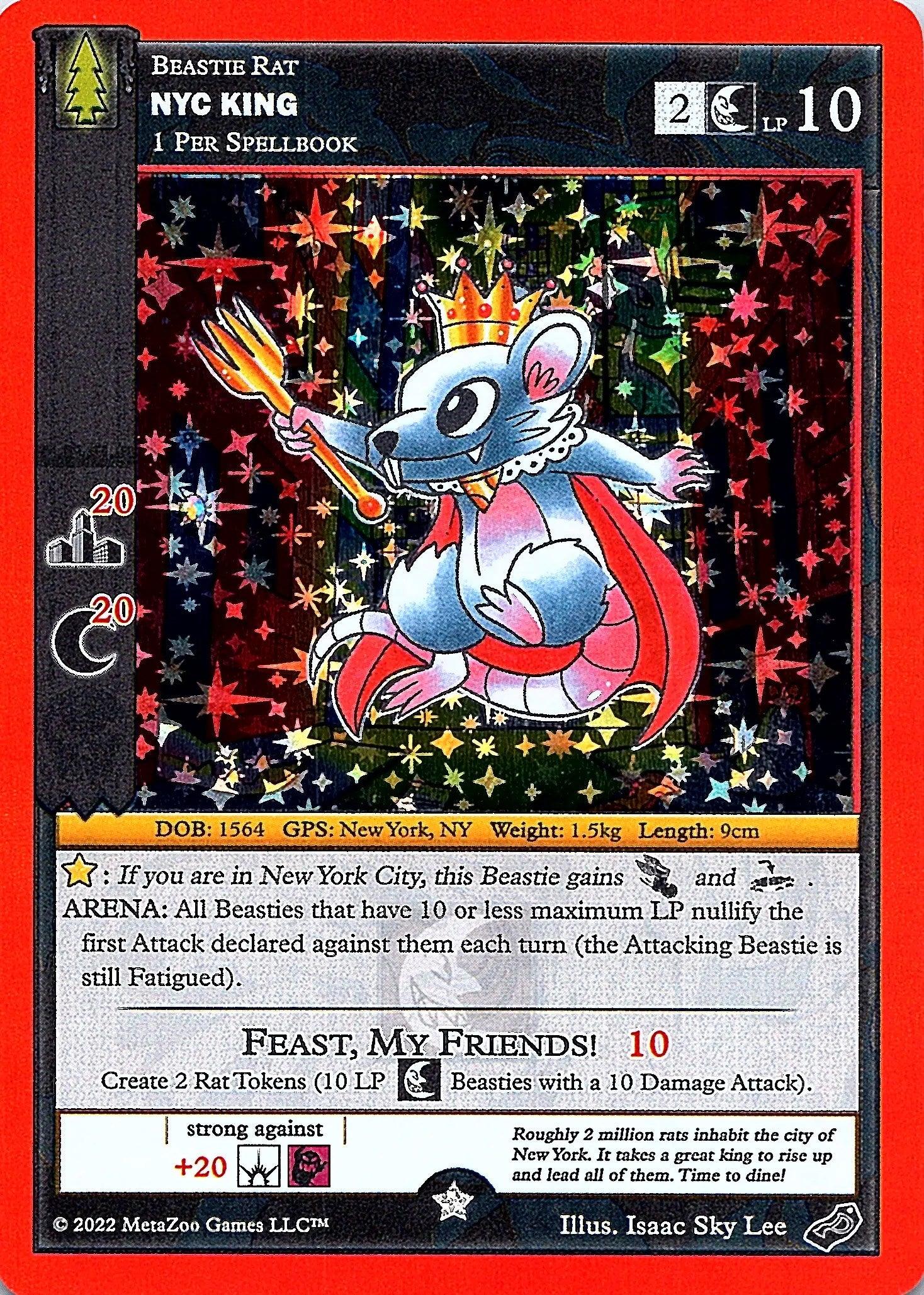 Beastie, Gold, Miscellaneous Promos NYC King [Miscellaneous Promos] - Trading Card World