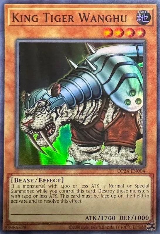 Beast, Earth, Effect Monster, OTS Tournament Pack 24, Super Rare, Unlimited King Tiger Wanghu [OP24-EN004] Super Rare - Trading Card World