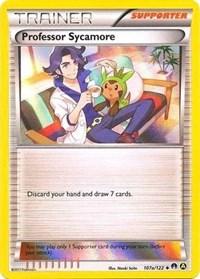 107a, Holofoil, Promo, Supporter, XY: BREAKpoint Professor Sycamore (107a/122) (Alternate Art Promo) [XY: BREAKpoint] - Trading Card World