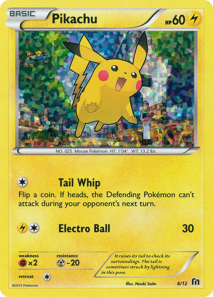 Fighting[×2], Holofoil, Lightning, McDonald's Promos: 2016 Collection, Metal[-20], Promo Pikachu (6/12) [McDonald's Promos: 2016 Collection] - Trading Card World