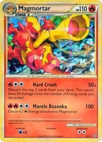 Fire, HeartGold & SoulSilver: Unleashed, Holofoil, Promo, Wx2 Magmortar (2/95) (Cracked Ice Holo) [HeartGold & SoulSilver: Unleashed] - Trading Card World