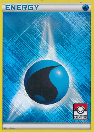 Water Energy (2011 Pokemon League Promo) [League & Championship Cards]