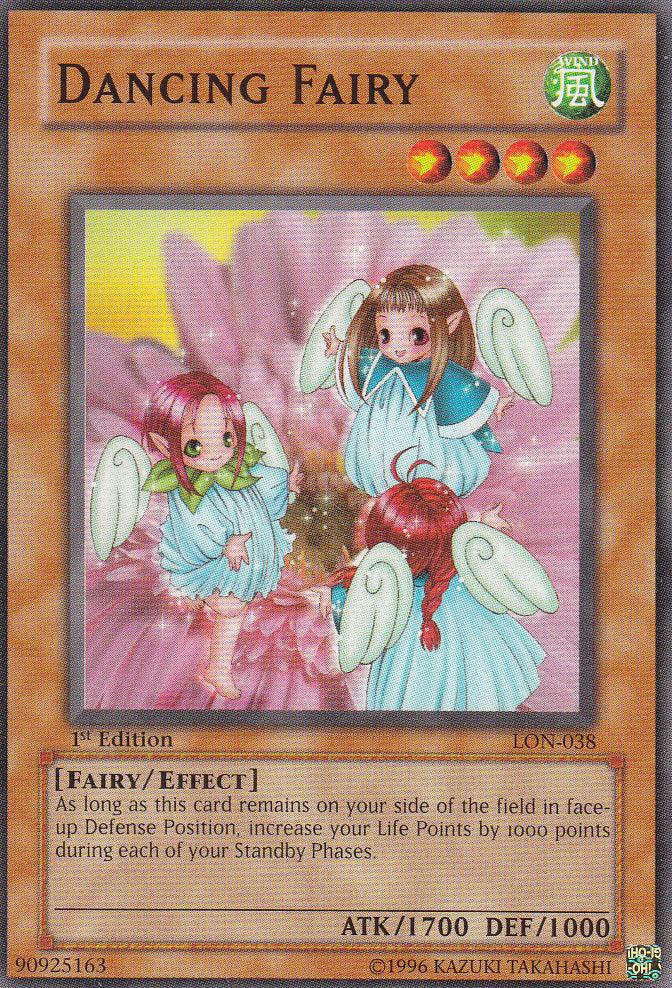 1st Edition, Common, Effect Monster, Fairy, Labyrinth of Nightmare, Unlimited, Wind Dancing Fairy [LON-038] Common - Trading Card World