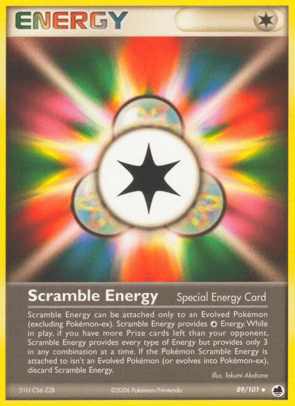 89, Energy, EX: Dragon Frontiers, Normal, Uncommon Scramble Energy (89/101) [EX: Dragon Frontiers] - Trading Card World