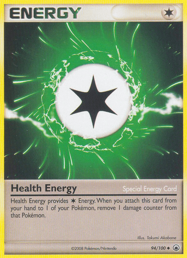 94, Diamond & Pearl: Majestic Dawn, Normal, Reverse Holofoil, Special Energy, Uncommon Health Energy (94/100) [Diamond & Pearl: Majestic Dawn] - Trading Card World