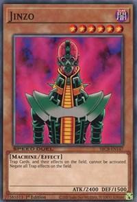 1st Edition, Common, Dark, Effect Monster, Machine, Speed Duel: Battle City Box Jinzo [SBCB-EN147] Common - Trading Card World