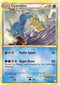 Fighting [-20], HeartGold & SoulSilver: Base Set, Holofoil, Lightning [x2], Promo, Water Gyarados (4/123) (Cracked Ice Holo) [HeartGold & SoulSilver: Base Set] - Trading Card World