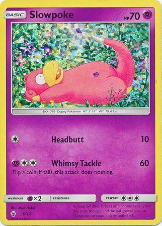 Holofoil, McDonald's Promos: 2018 Collection, Promo, Psychic, Psychic[×2] Slowpoke (5/12) [McDonald's Promos: 2018 Collection] - Trading Card World